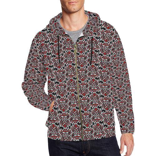 Water Spider Festival All Over Print Full Zip Hoodie for Men (Model H14) All Over Print Full Zip Hoodie for Men (H14) e-joyer 