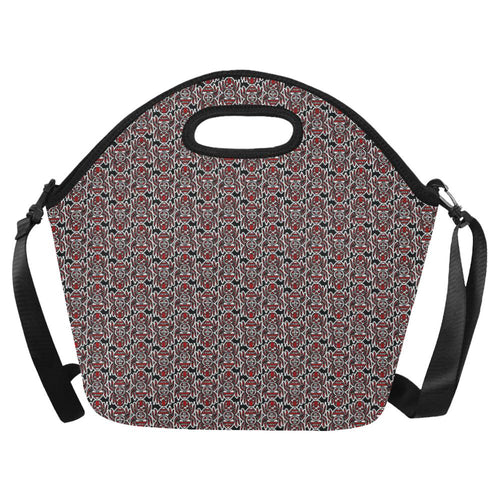 Water Spider Festival Large Insulated Neoprene Lunch Bag That Replaces Your Purse (Model 1669) Neoprene Lunch Bag/Large (1669) e-joyer 