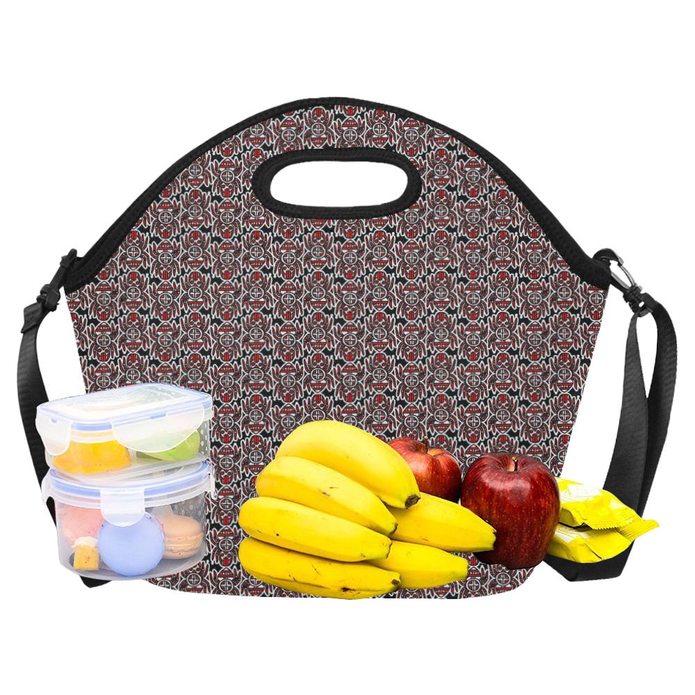 Water Spider Festival Large Insulated Neoprene Lunch Bag That Replaces Your Purse (Model 1669) Neoprene Lunch Bag/Large (1669) e-joyer 