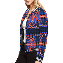 Load image into Gallery viewer, Writing on Stone Battle All Over Print Bomber Jacket for Women (Model H21) All Over Print Bomber Jacket for Women (H21) e-joyer 
