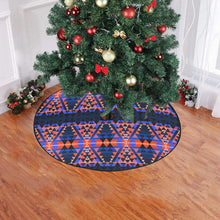 Load image into Gallery viewer, Writing on Stone Battle Christmas Tree Skirt 47&quot; x 47&quot; Christmas Tree Skirt e-joyer 
