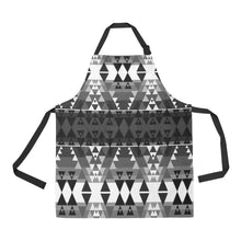 Load image into Gallery viewer, Writing on Stone Black and White All Over Print Apron All Over Print Apron e-joyer 
