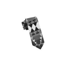 Load image into Gallery viewer, Writing on Stone Black and White Classic Necktie (Two Sides) Classic Necktie e-joyer 
