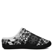 Load image into Gallery viewer, Writing on Stone Black and White Ikinnii Indoor Slipper 49 Dzine 
