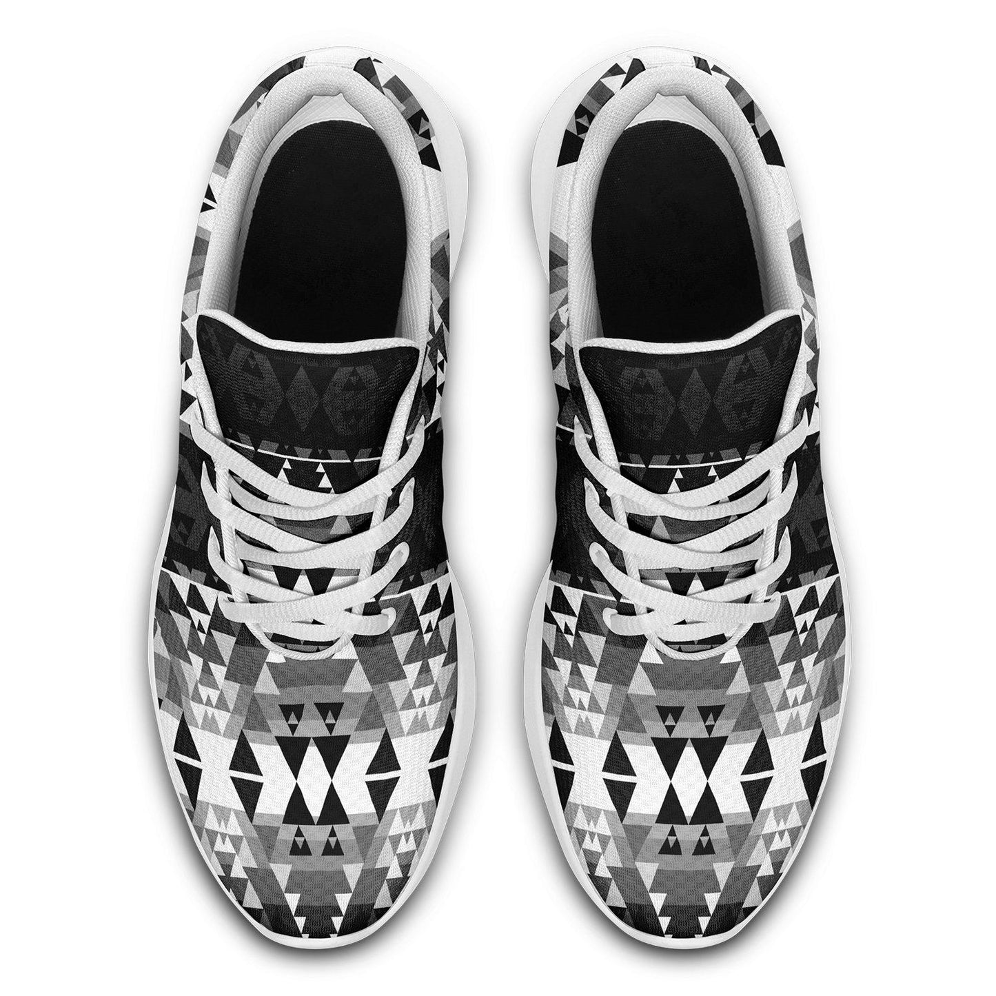 Writing on Stone Black and White Ikkaayi Sport Sneakers 49 Dzine 