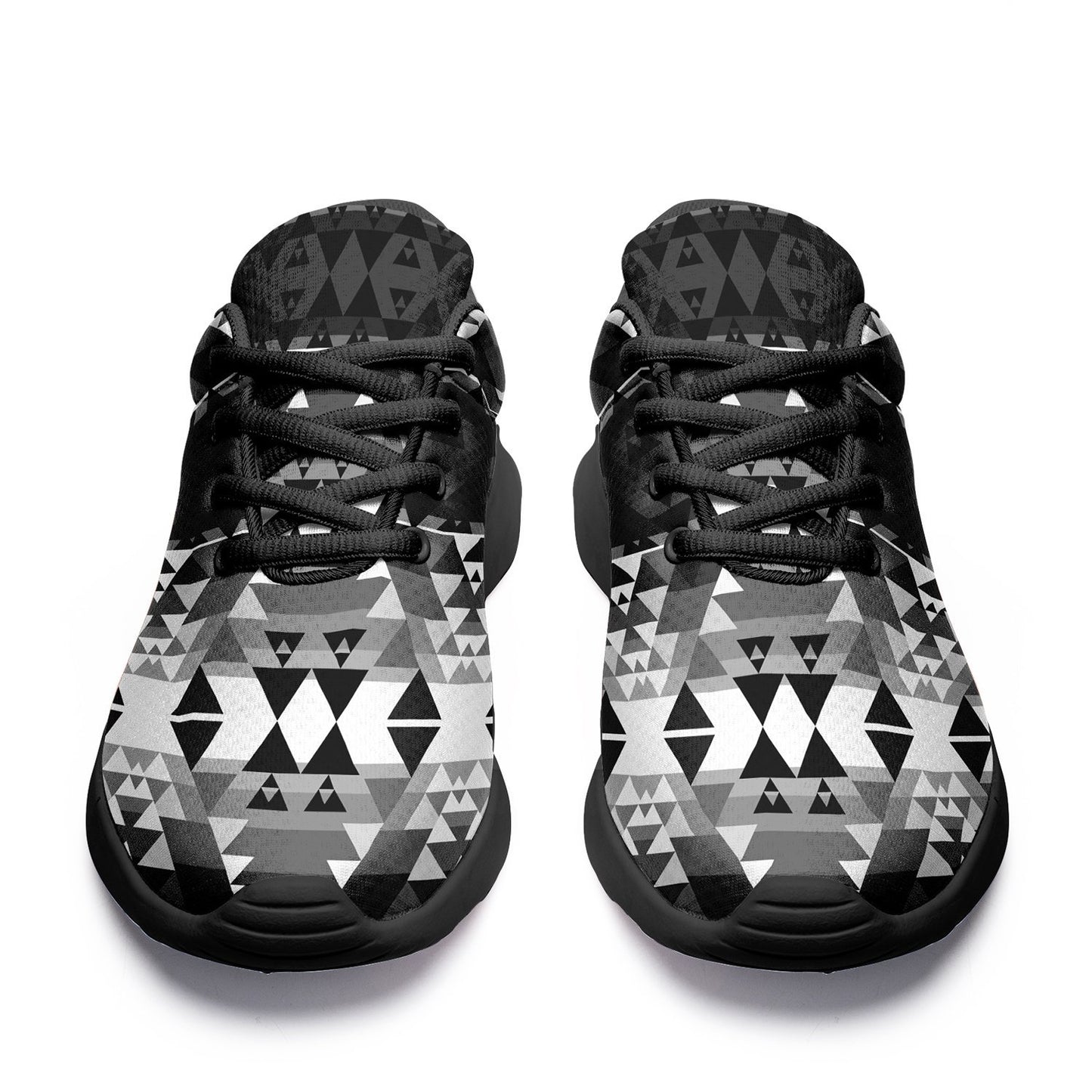 Writing on Stone Black and White Ikkaayi Sport Sneakers 49 Dzine 