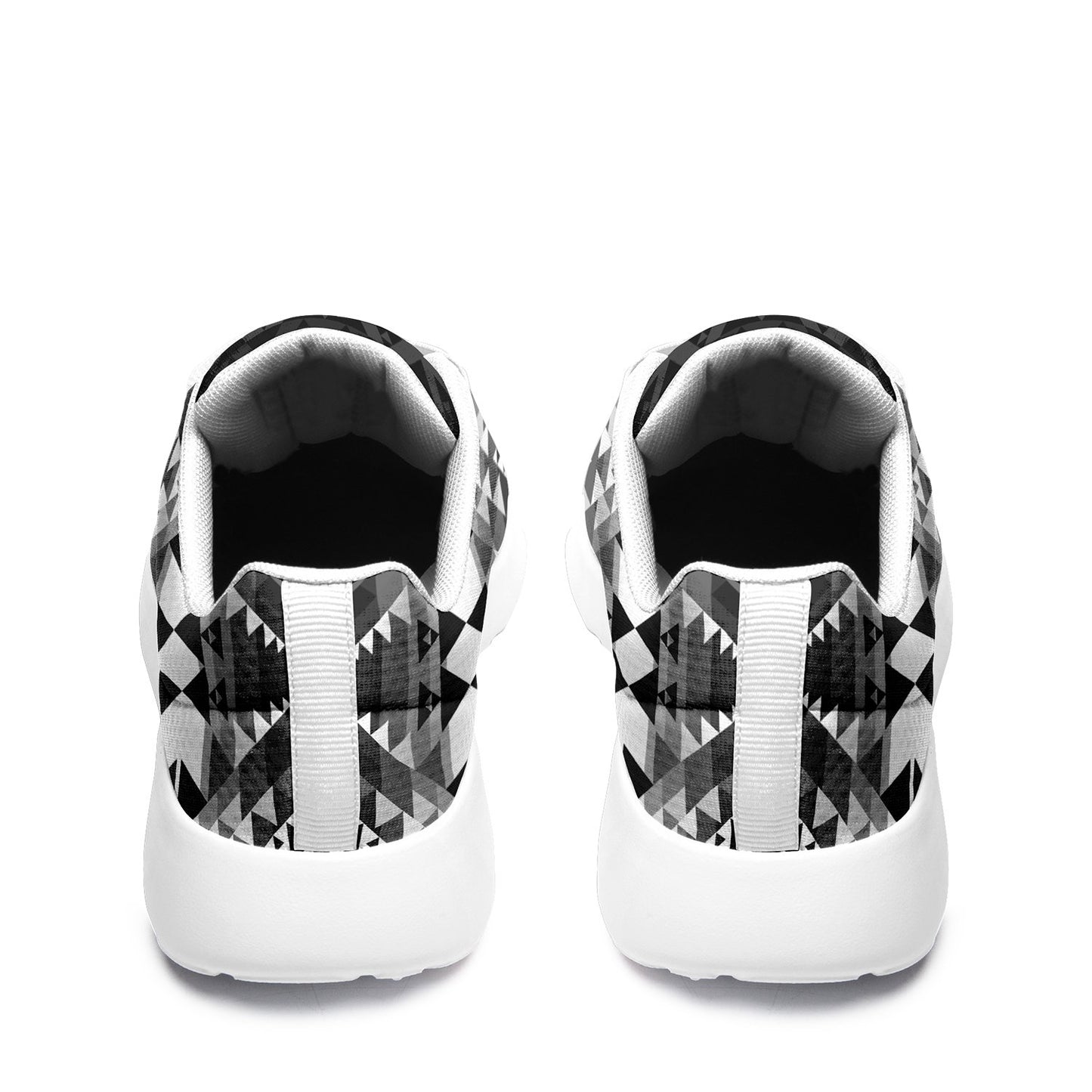 Writing on Stone Black and White Ikkaayi Sport Sneakers 49 Dzine 