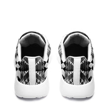 Load image into Gallery viewer, Writing on Stone Black and White Ikkaayi Sport Sneakers 49 Dzine 
