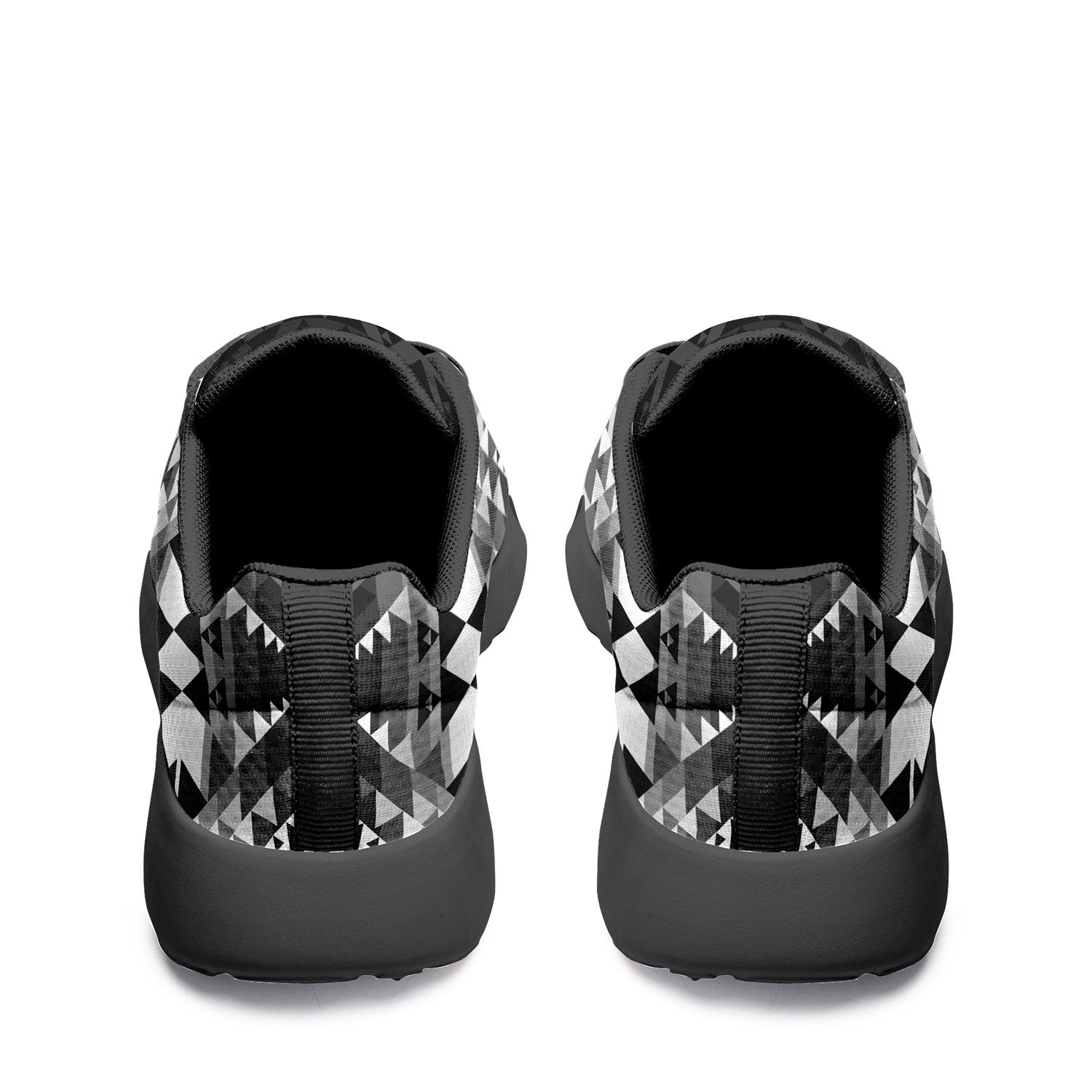 Writing on Stone Black and White Ikkaayi Sport Sneakers 49 Dzine 