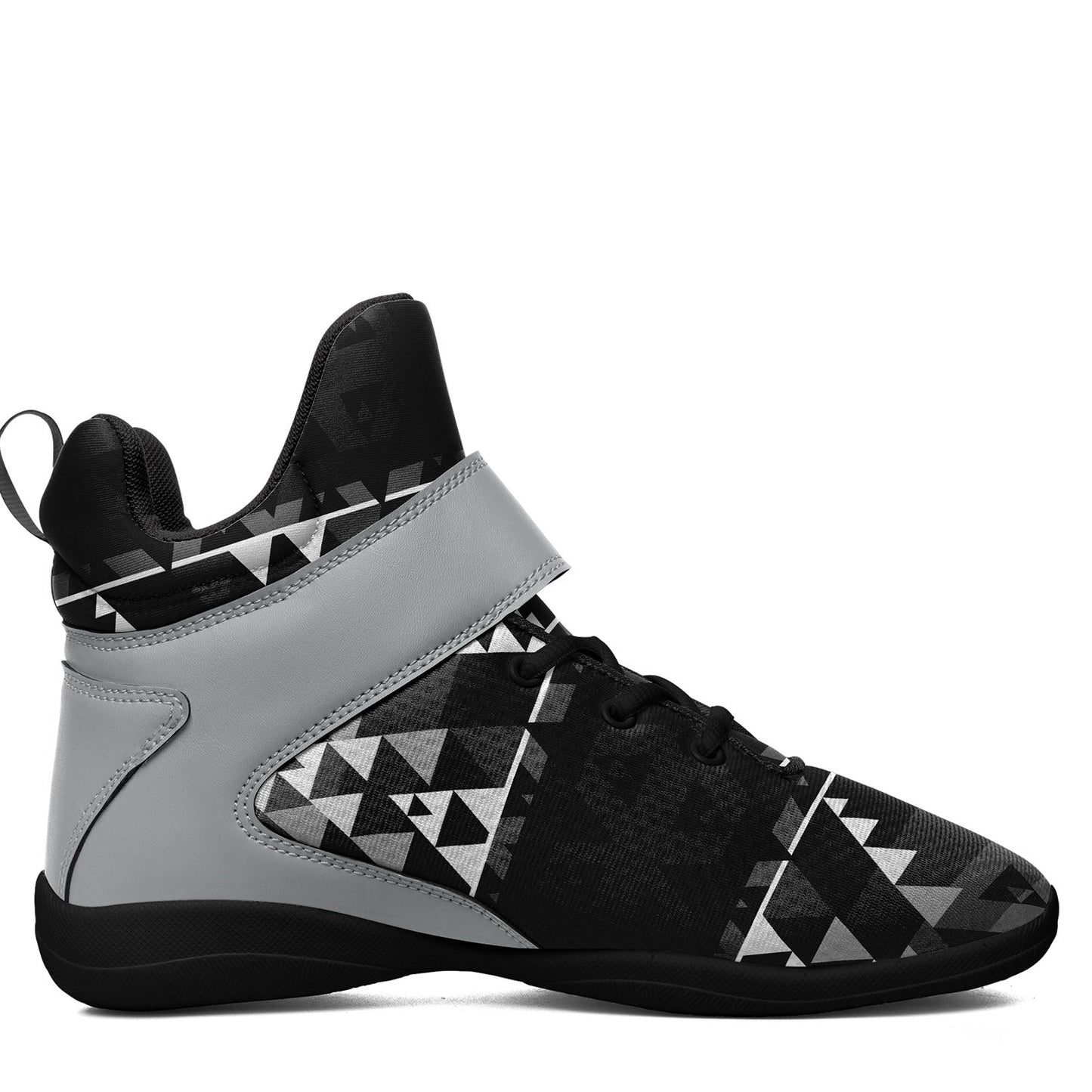 Writing on Stone Black and White Ipottaa Basketball / Sport High Top Shoes 49 Dzine 