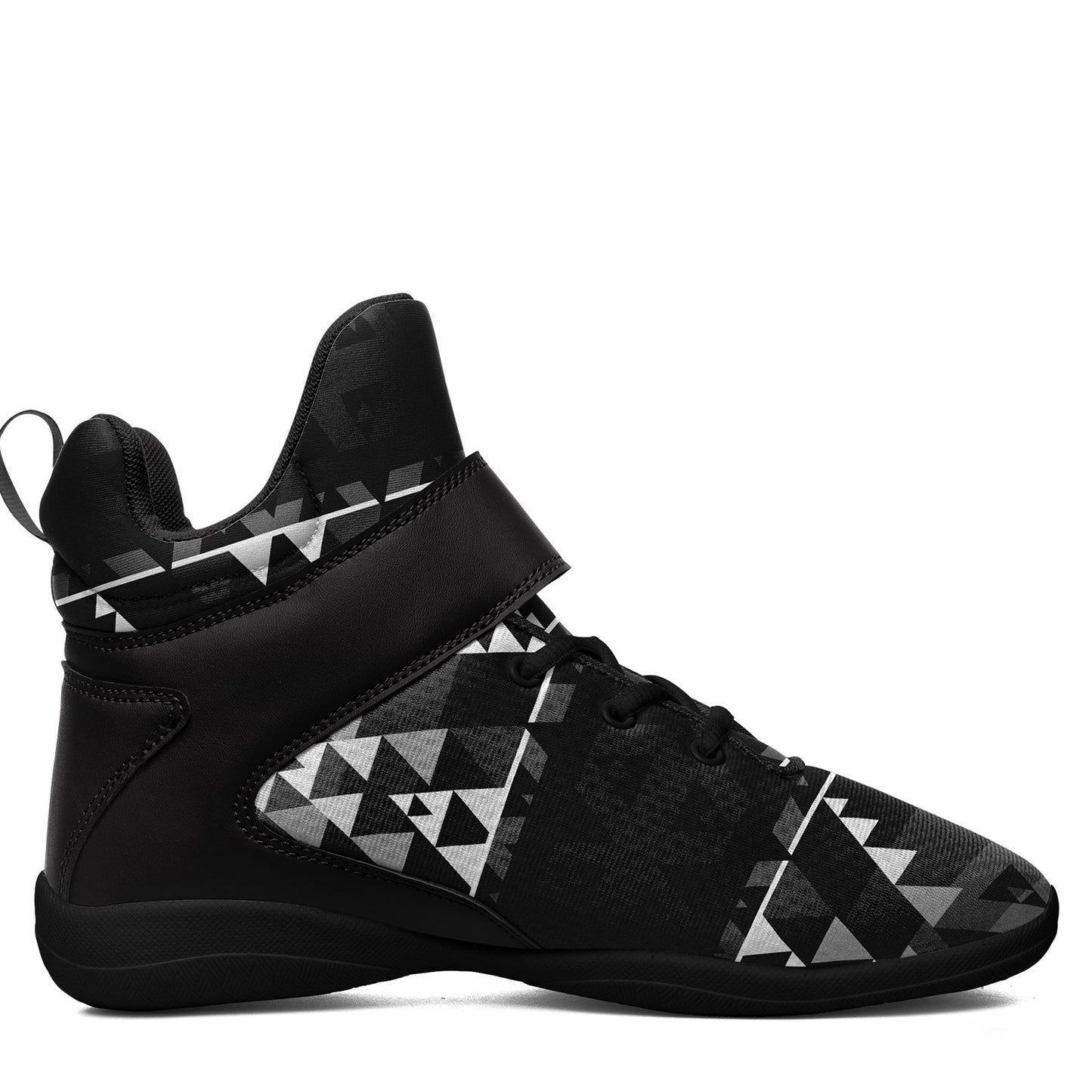 Writing on Stone Black and White Ipottaa Basketball / Sport High Top Shoes 49 Dzine 