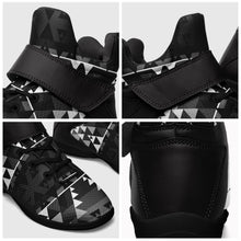 Load image into Gallery viewer, Writing on Stone Black and White Kid&#39;s Ipottaa Basketball / Sport High Top Shoes 49 Dzine 
