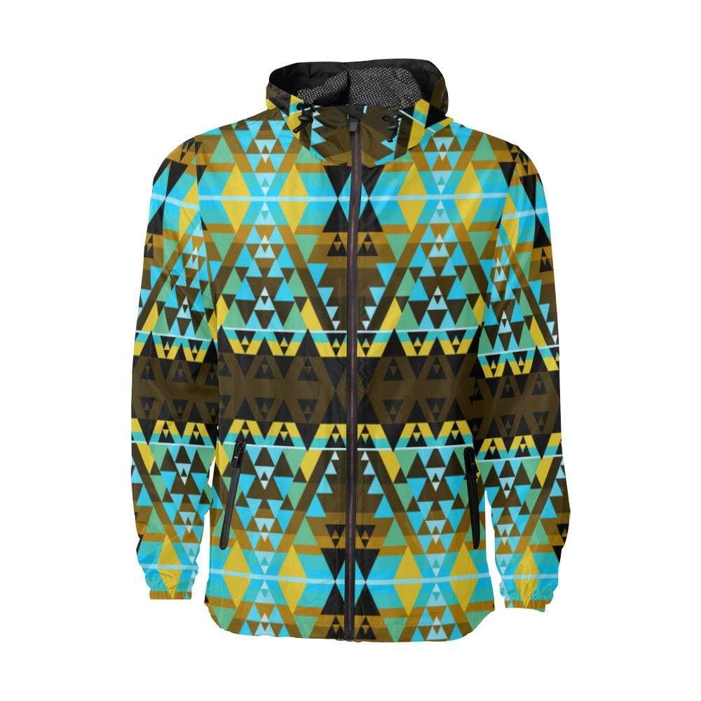 Writing on Stone Broken Lodge All Over Print Windbreaker for Unisex (Model H23) All Over Print Windbreaker for Men (H23) e-joyer 