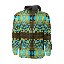 Load image into Gallery viewer, Writing on Stone Broken Lodge All Over Print Windbreaker for Unisex (Model H23) All Over Print Windbreaker for Men (H23) e-joyer 
