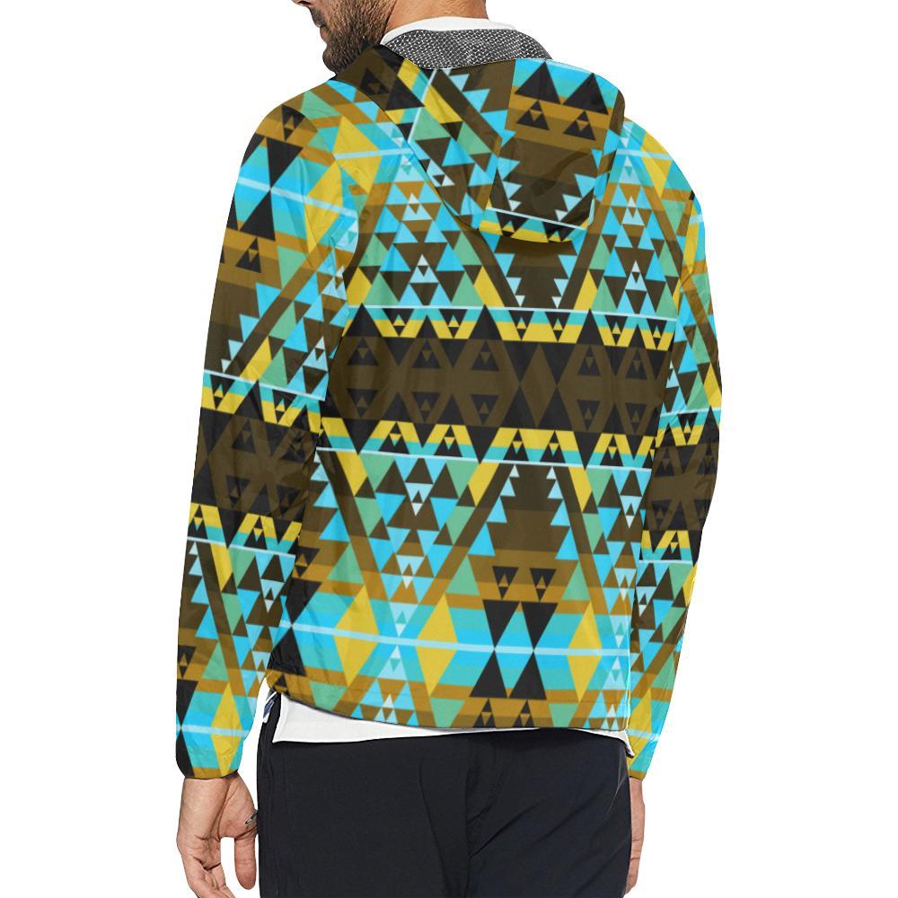 Writing on Stone Broken Lodge All Over Print Windbreaker for Unisex (Model H23) All Over Print Windbreaker for Men (H23) e-joyer 