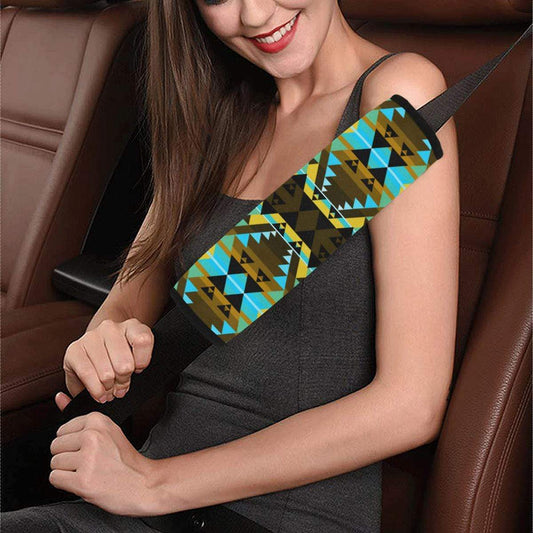 Writing on Stone Broken Lodge Car Seat Belt Cover 7''x12.6'' Car Seat Belt Cover 7''x12.6'' e-joyer 