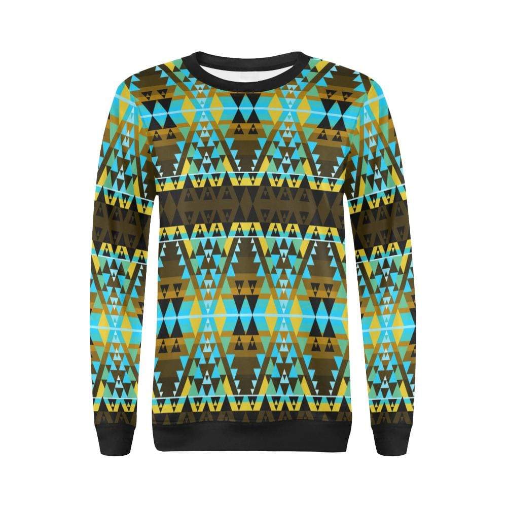 Writing on Stone Broken Lodge Crewneck – Women's Sweatshirt by 49 Dzine