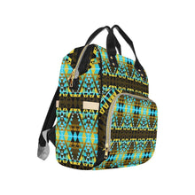 Load image into Gallery viewer, Writing on Stone Broken Lodge Multi-Function Diaper Backpack (Model 1688) Diaper Backpack (1688) e-joyer 
