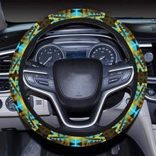 Load image into Gallery viewer, Writing on Stone Broken Lodge Steering Wheel Cover with Elastic Edge Steering Wheel Cover with Elastic Edge e-joyer 
