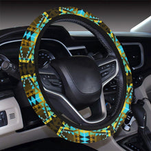 Load image into Gallery viewer, Writing on Stone Broken Lodge Steering Wheel Cover with Elastic Edge Steering Wheel Cover with Elastic Edge e-joyer 
