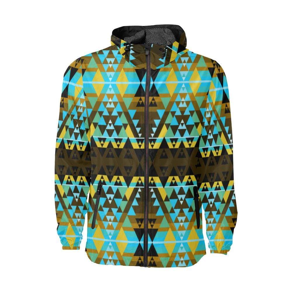 Writing on Stone Broken Lodge Windbreaker – Men's Jacket by 49 Dzine