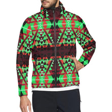 Load image into Gallery viewer, Writing on Stone Enemy Chase All Over Print Windbreaker for Unisex (Model H23) All Over Print Windbreaker for Men (H23) e-joyer 
