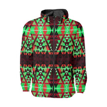 Load image into Gallery viewer, Writing on Stone Enemy Chase All Over Print Windbreaker for Unisex (Model H23) All Over Print Windbreaker for Men (H23) e-joyer 
