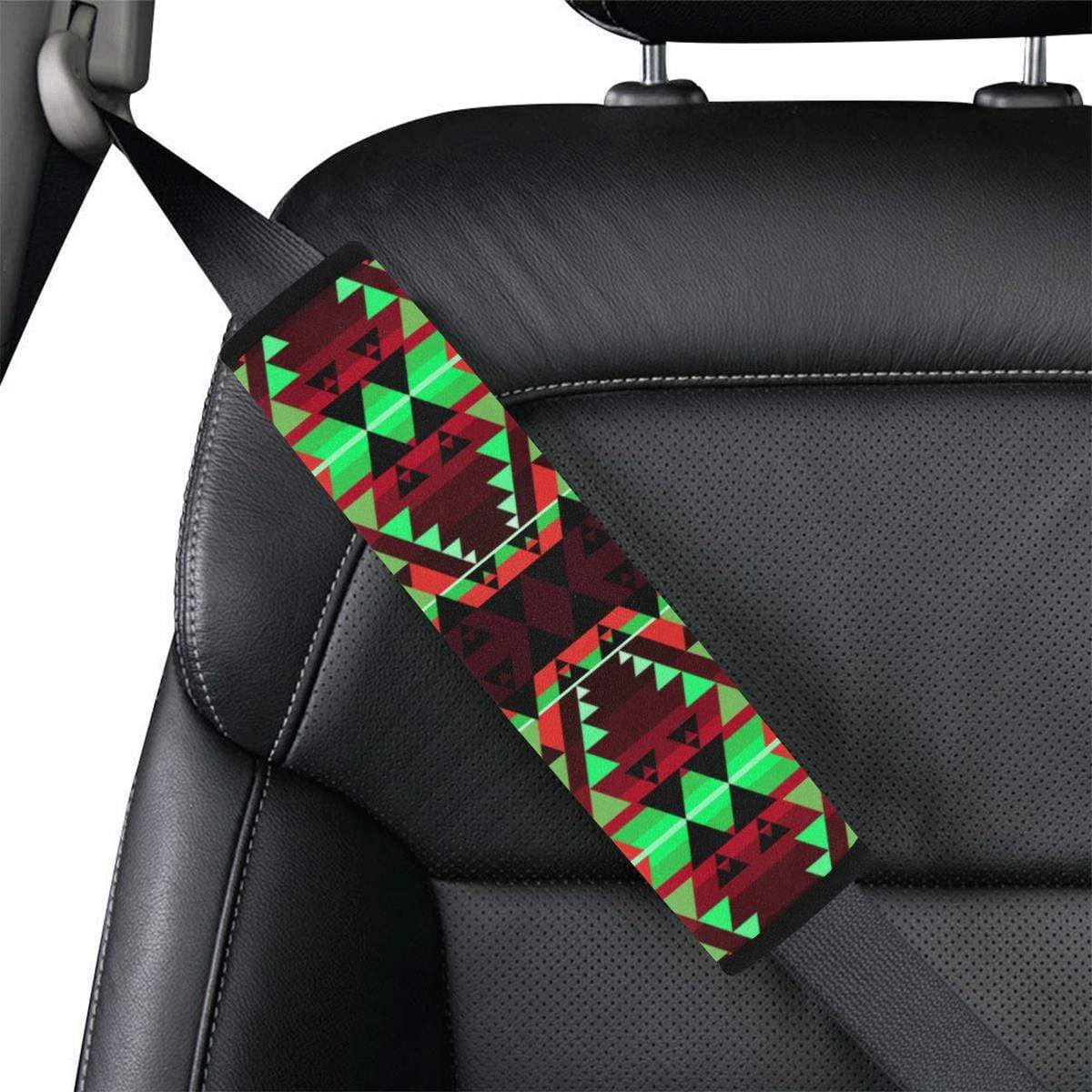 Writing on Stone Enemy Chase Car Seat Belt Cover 7''x12.6'' Car Seat Belt Cover 7''x12.6'' e-joyer 