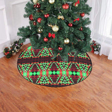 Load image into Gallery viewer, Writing on Stone Enemy Chase Christmas Tree Skirt 47&quot; x 47&quot; Christmas Tree Skirt e-joyer 
