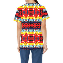 Load image into Gallery viewer, Writing on Stone Enemy Retreat All Over Print Scrub Top Scrub Top e-joyer 
