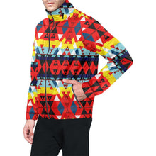 Load image into Gallery viewer, Writing on Stone Enemy Retreat All Over Print Windbreaker for Unisex (Model H23) All Over Print Windbreaker for Men (H23) e-joyer 
