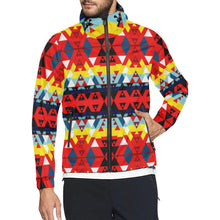 Load image into Gallery viewer, Writing on Stone Enemy Retreat All Over Print Windbreaker for Unisex (Model H23) All Over Print Windbreaker for Men (H23) e-joyer 
