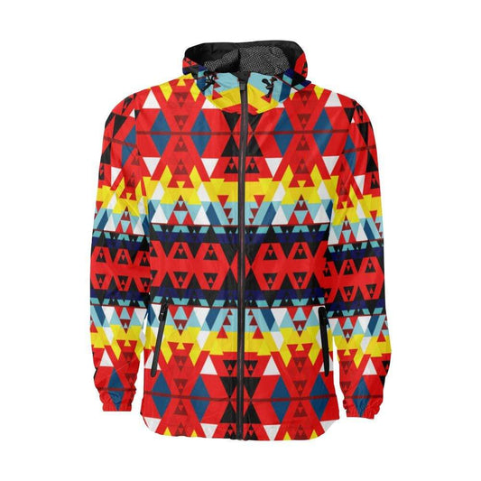 Writing on Stone Enemy Retreat All Over Print Windbreaker for Unisex (Model H23) All Over Print Windbreaker for Men (H23) e-joyer 