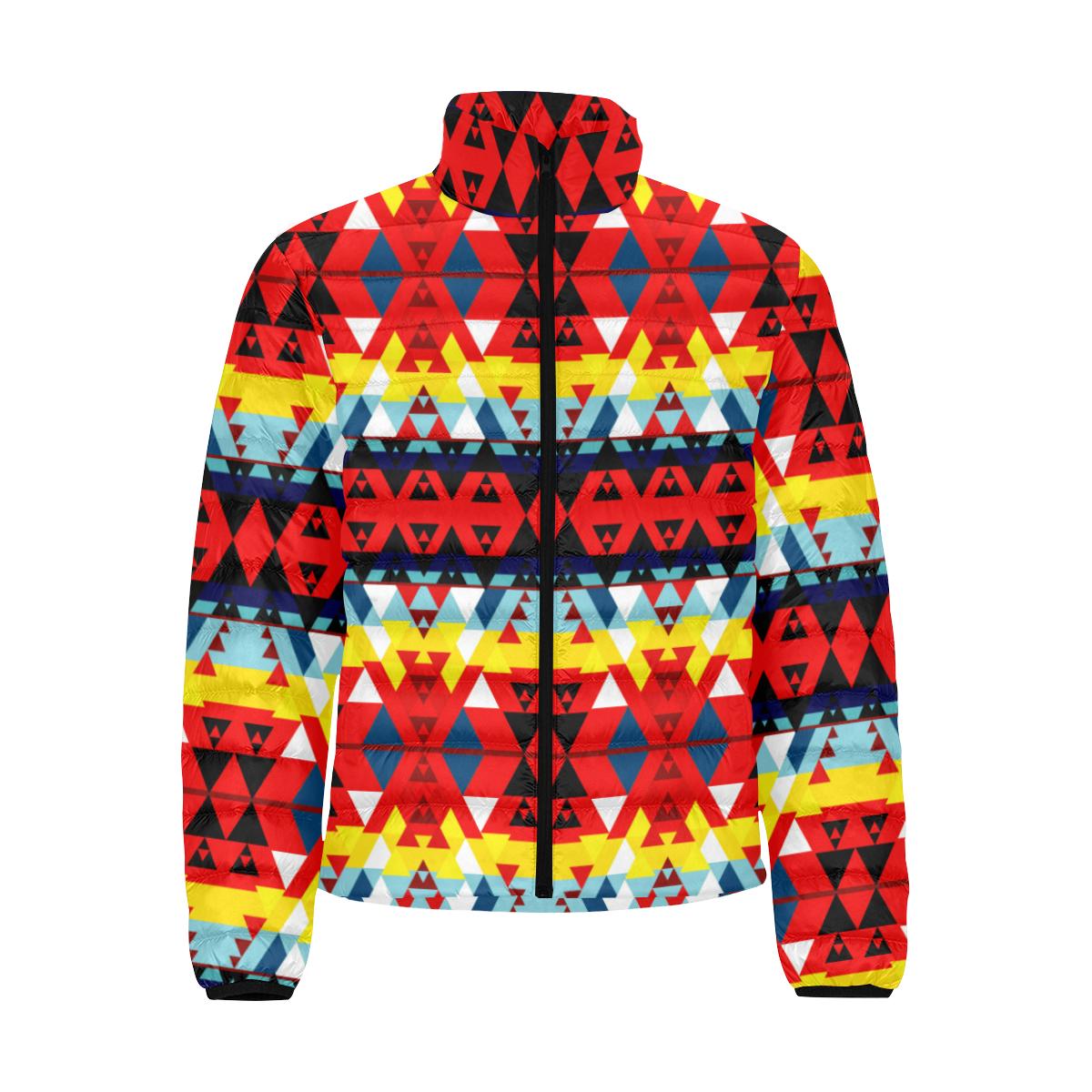 Writing on Stone Enemy Retreat Padded Jacket by 49 Dzine