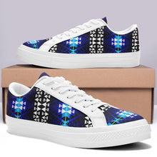 Load image into Gallery viewer, Writing on Stone Night Watch Aapisi Low Top Canvas Shoes White Sole 49 Dzine 
