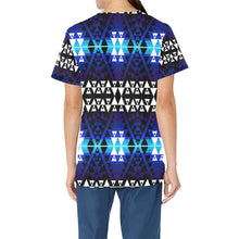 Load image into Gallery viewer, Writing on Stone Night Watch All Over Print Scrub Top Scrub Top e-joyer 
