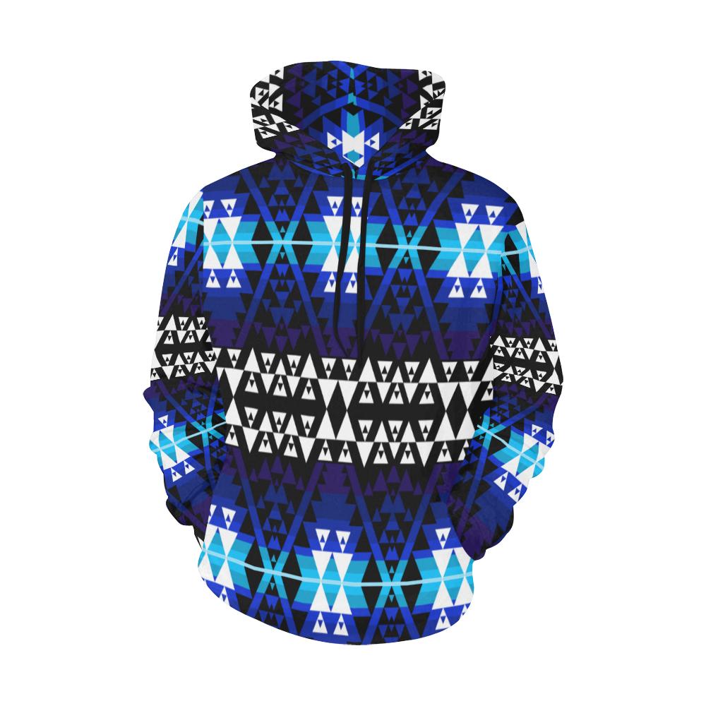 Writing on Stone Night Watch Hoodie for Men by 49 Dzine