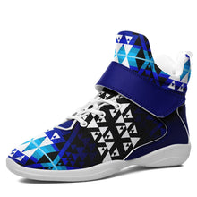 Load image into Gallery viewer, Writing on Stone Night Watch Ipottaa Basketball / Sport High Top Shoes - White Sole 49 Dzine US Men 7 / EUR 40 White Sole with Blue Strap 
