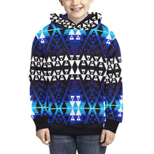 Load image into Gallery viewer, Writing on Stone Night Watch Kids&#39; All Over Print Hoodie (Model H38) Kids&#39; AOP Hoodie (H38) e-joyer 
