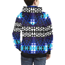 Load image into Gallery viewer, Writing on Stone Night Watch Kids&#39; All Over Print Hoodie (Model H38) Kids&#39; AOP Hoodie (H38) e-joyer 
