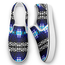 Load image into Gallery viewer, Writing on Stone Night Watch Otoyimm Canvas Slip On Shoes 49 Dzine 
