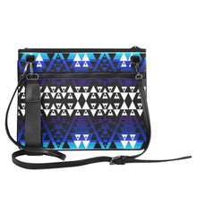 Load image into Gallery viewer, WRiting on Stone Night Watch Slim Clutch Bag (Model 1668) Slim Clutch Bags (1668) e-joyer 
