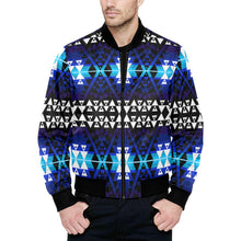 Load image into Gallery viewer, WRiting on Stone Night Watch Unisex Heavy Bomber Jacket with Quilted Lining All Over Print Quilted Jacket for Men (H33) e-joyer 
