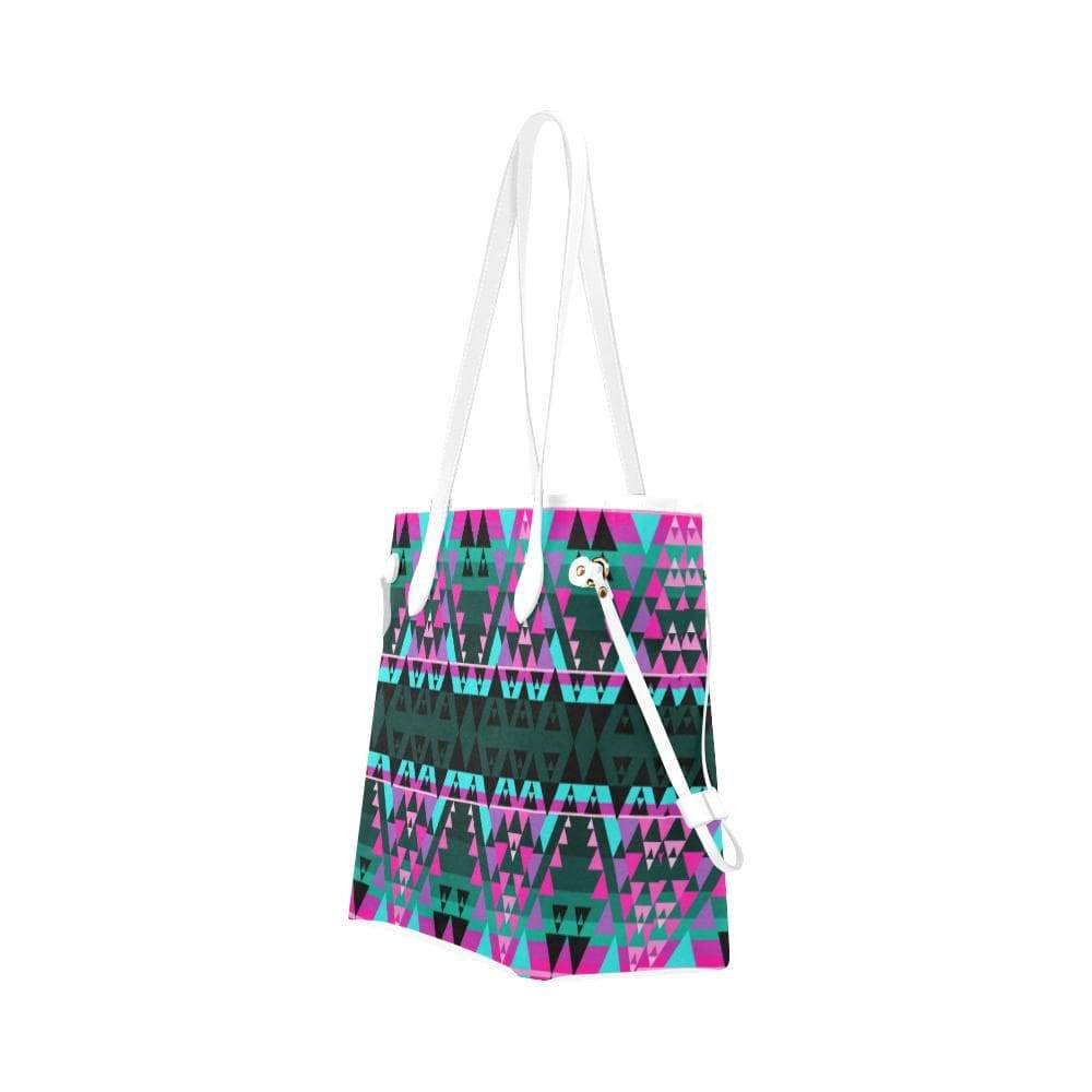 Writing on Stone Sunset Clover Canvas Tote Bag (Model 1661) Clover Canvas Tote Bag (1661) e-joyer 