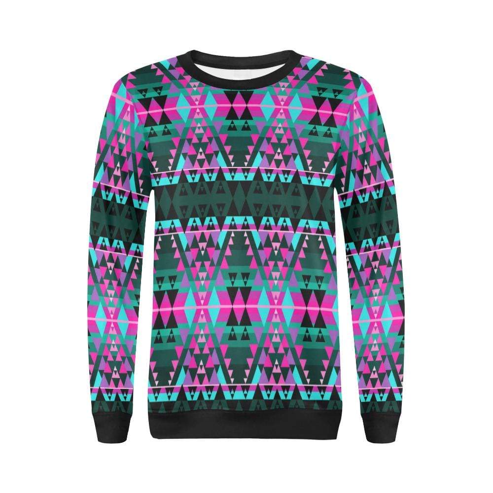 Writing on Stone Sunset Crewneck – Women's Sweatshirt by 49 Dzine
