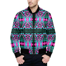 Load image into Gallery viewer, Writing on Stone Sunset Unisex Heavy Bomber Jacket with Quilted Lining All Over Print Quilted Jacket for Men (H33) e-joyer 
