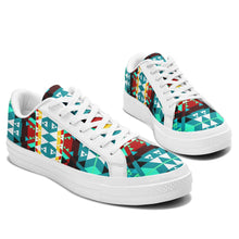 Load image into Gallery viewer, Writing on Stone Wheel Aapisi Low Top Canvas Shoes White Sole 49 Dzine 
