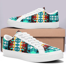 Load image into Gallery viewer, Writing on Stone Wheel Aapisi Low Top Canvas Shoes White Sole 49 Dzine 
