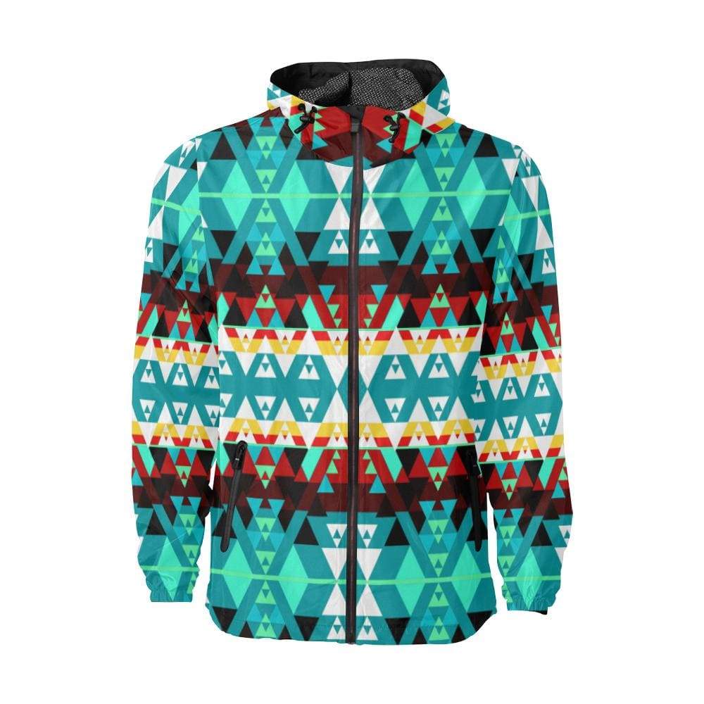 Writing on Stone Wheel All Over Print Windbreaker for Unisex (Model H23) All Over Print Windbreaker for Men (H23) e-joyer 