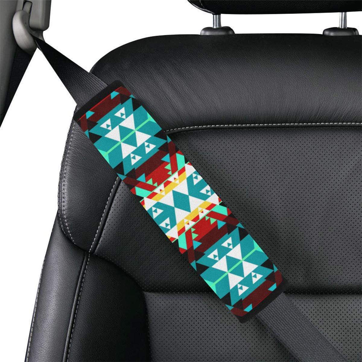 Writing on Stone Wheel Car Seat Belt Cover 7''x12.6'' Car Seat Belt Cover 7''x12.6'' e-joyer 